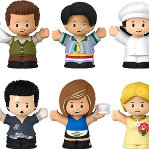 Little People Collector Friends TV Series Special Edition Figure Set for Adults & Fans, 6 Characters in a Display Gift Package