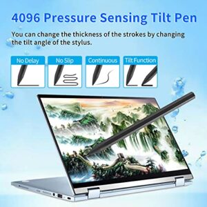 Stylus Pen for ASUS Transformer/Mini/ASUS Zenbook Flip/Pro/ASUS Vivobook Flip/Pro/Duo/ASUS Notebook, Rechargeable MPP 2.0 Tilt Active Pen with 4096 Pressure Sensitivity, Palm Rejection, Black