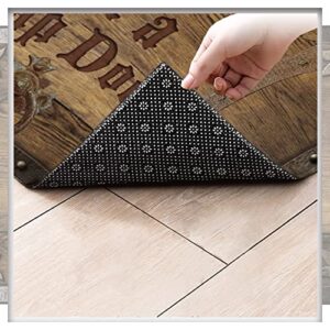 KIYIYZER Definitely Not A Trap Door Door Mat Funny Entrance Welcome Outdoor Indoor Mats Home Decor Housewarming Gift 17 x 30 Inches