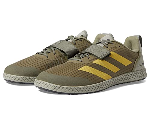 adidas The Total Olive Strata/Matte Gold/Silver Pebble Men's 10.5, Women's 11.5 Medium