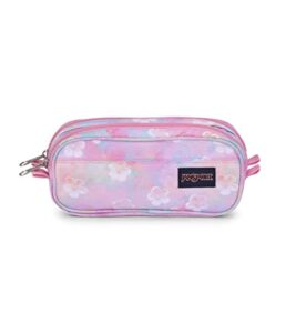 jansport large accessory pouch, neon daisy, one size