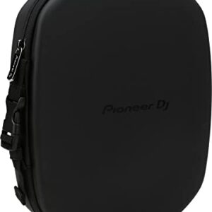 Pioneer DJ HDJ-X5 Professional DJ Headphones - Black Bundle with DJ HDJ-HC02 DJ Headphones Case