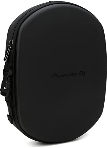 Pioneer DJ HDJ-X5 Professional DJ Headphones - Black Bundle with DJ HDJ-HC02 DJ Headphones Case