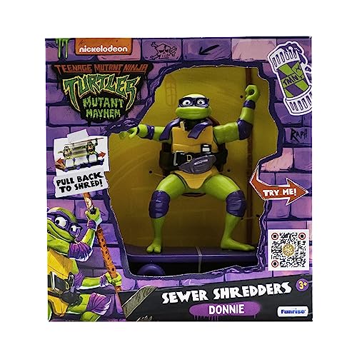 Teenage Mutant Ninja Turtles 5" Sewer Shredders, Donatello, Movie Edition, Ages 3+