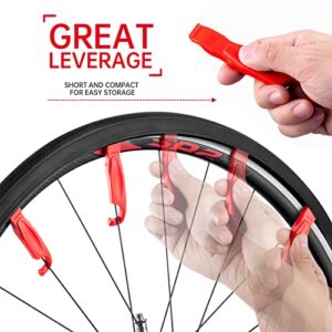 Bicycle Tire Levers 3 Pack - Ultra Strong Tire Removal Tool for Road or Mountain Bike Tires.