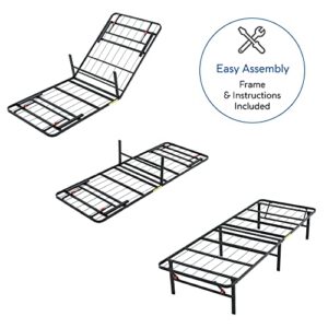 Classic Brands Lothian 14-Inch Platform Bed Frame, California King