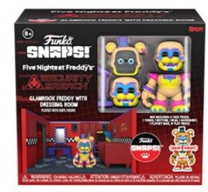 funko snaps!: five nights at freddy's - glamrock freddy with dressing room