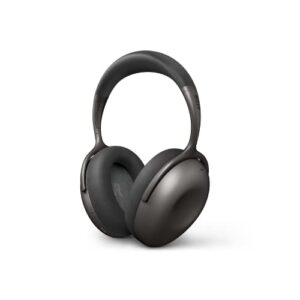 kef mu7 noise cancelling wireless headphones (charcoal grey)