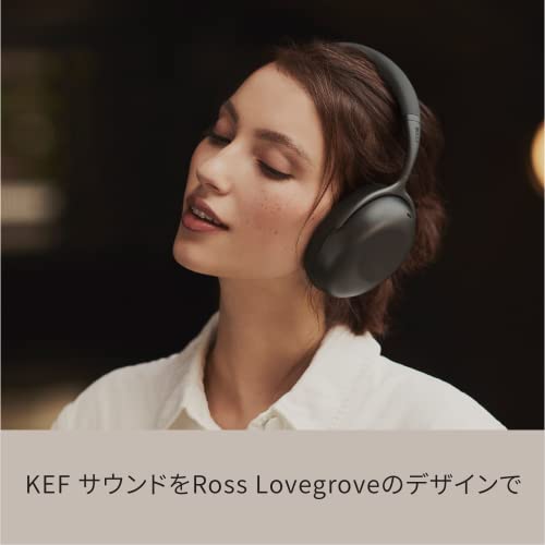 KEF Mu7 Noise Cancelling Wireless Headphones (Charcoal Grey)