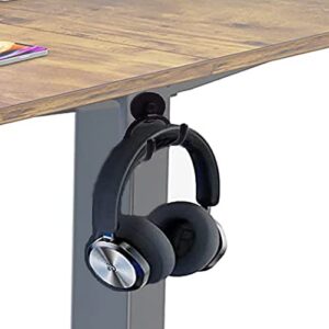 auxphome magnetic headset holder up to 1 kg(2 lbs), adjustable headphone holder headphone hanger stand headphone hook for computer/gaming headsets, headphone - no headsets