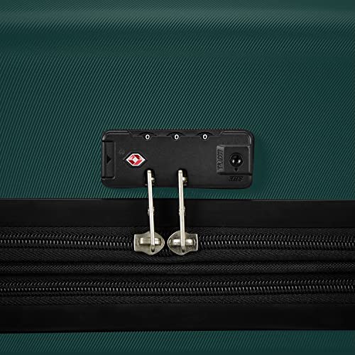 Samsonite Evolve SE Hardside Expandable Luggage with Spinners | Alpine Green | 2PC SET (Carry-on/Medium)