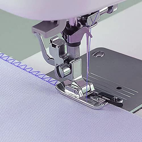 TISEKER Overlock Overcast Presser Foot Fits for All Low Shank Snap-On Singer, Brother, Babylock, Janome, Kenmore, White, Juki, New Home, Simplicity, Elna and More Sewing Machine