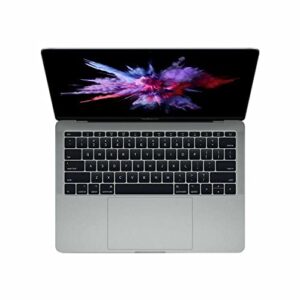mid 2017 apple macbook pro with 2.5ghz intel core i7 (13 inch, 8gb ram, 512gb ssd) - space gray (renewed)