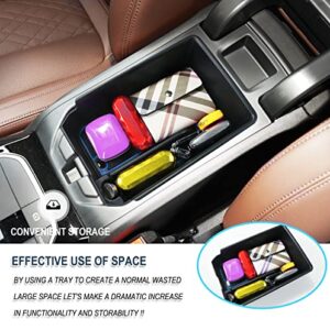 Center Console Organizer for BMW X3 X4 2018+ Automotive Consoles & Organizers BMW X3 X4 Accessories Armrest Storage Box Glove Tray Compatible with 2018 2019 2020 2021 2022 2023 BMW X3 G01 X4 G02