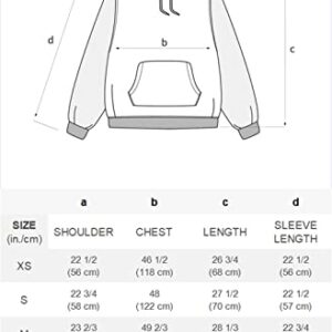 Aelfric Eden Mens Oversized Skeleton Hoodie Pullover Streetwear Graphic Hoodies Vintage Hooded Sweatshirt Fashion Sweatshirts