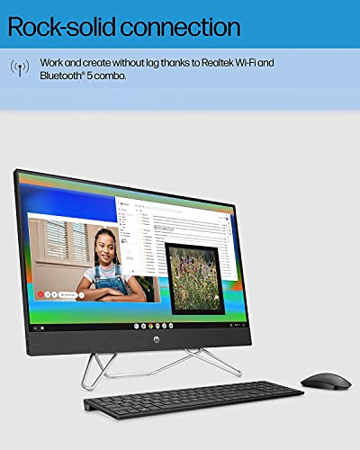 HP All-in-One Business Desktop, 27" FHD Micro-Edge Display, 12th Gen Intel Core i7-1255U, 64GB RAM, 2TB SSD, HDMI, RJ-45, Webcam, Wireless KB&Mouse, Wi-Fi 6, Windows 11 Pro