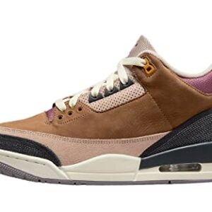 Jordan mens Air Jordan 3 Retro, Archaeo Brown/Dark Smoke Grey/, 10