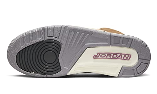 Jordan mens Air Jordan 3 Retro, Archaeo Brown/Dark Smoke Grey/, 10