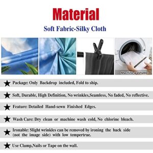 MTMETY 7x5ft Durable Soft Fabric 50s Retro Rock N Roll Diner Party Backdrop Sock Hop Dance Cosplay Prom Photography Background Classic 1950s Baby Adult Birthday Wedding Banner Photo Booth RBJLSME024