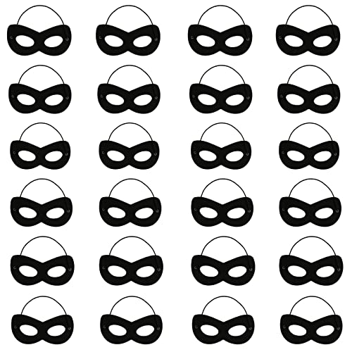 24 Packs Superhero Masks Party Favors for Kids, Superheroes Dress Up Cosplay Party Supplies Party Masks Super Hero Costumes Superhero Birthday Party Decorations