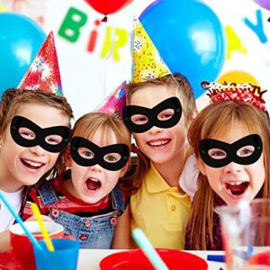 24 Packs Superhero Masks Party Favors for Kids, Superheroes Dress Up Cosplay Party Supplies Party Masks Super Hero Costumes Superhero Birthday Party Decorations