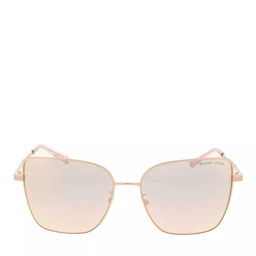 Michael Kors Woman Sunglasses Rose Gold Frame, Rose Gold Mirror Lenses, 57MM