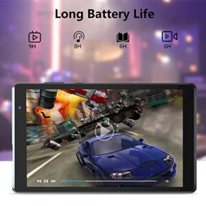 CUPEISI Tablet 8 inch Quad-Core RAM 2GB+ROM 32GB Android 11 Tablets 1280 * 800 IPS HD Display 4300mAh Battery, 2MP+5MP Dual Camera, Tablets Include Leather Case