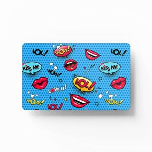 HK Studio Card Skin Sticker Sticker Bomb for EBT, Transportation, Key, Credit, Debit Card Skin - Protecting and Personalizing Bank Card - No Bubble, Slim, Waterproof, Digital-Printed