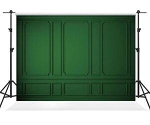 kate 7×5ft green photo backdrop classic interior gypsum line microfiber empty room photography background photo studio props for photographer pictures videos