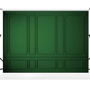 Kate 7×5ft Green Photo Backdrop Classic Interior Gypsum Line Microfiber Empty Room Photography Background Photo Studio Props for Photographer Pictures Videos