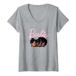 Barbie - BHM Logo V-Neck T-Shirt