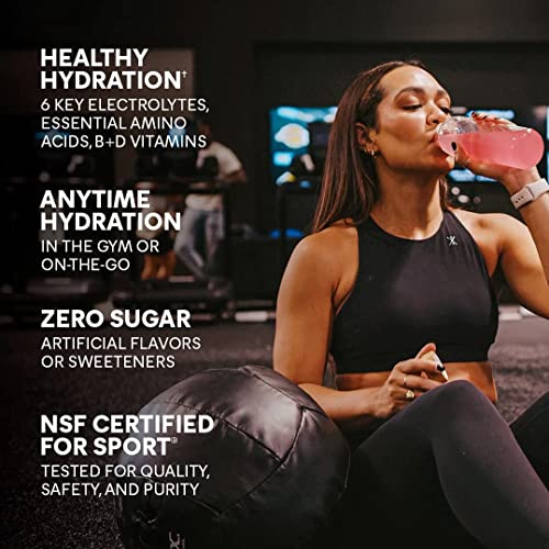 XTEND Healthy Hydration | Superior Hydration Powder Packets | Electrolyte Drink Mix | 3 Essential Amino Acids | NSF Certified for Sport | 15 Sticks,