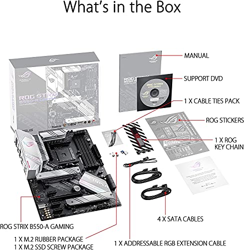 Inland QN322 2TB Gen3 PCIE 3.0 NVMe M.2 2280 SSD + AMD Ryzen 5 5600X Desktop Processor Bundle with ASUS ROG Strix B550-A AMD AM4 ATX Gaming Motherboard