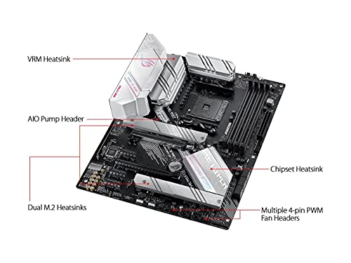 Inland QN322 2TB Gen3 PCIE 3.0 NVMe M.2 2280 SSD + AMD Ryzen 5 5600X Desktop Processor Bundle with ASUS ROG Strix B550-A AMD AM4 ATX Gaming Motherboard