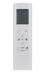 aulcmeet rg58b/bge replace ac remote controller compatible with midea air conditioner remote rg58e1/bgef rg58e4/bgef rg58e3/bgef rg58b1/bge rg58a2/bgef rg58a4/bgef rg58d/bgef eu1