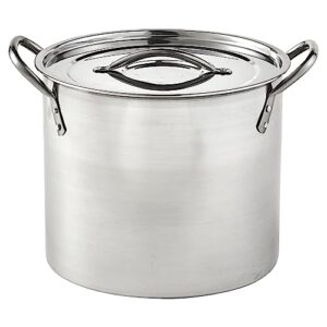 imusa 8 quart stainless steel stock pot with lid