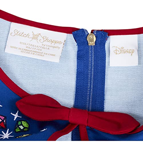 Loungefly Stitch Shoppe Disney Snow White: Mining Dwarfs Lauren Dress, Size Small