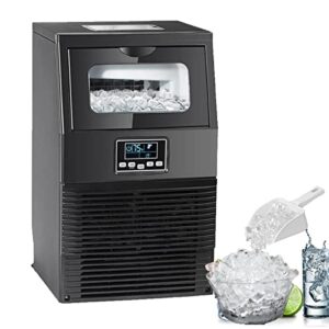 smeta commercial ice maker commercial sonic ice maker nugget ice machine clear ice 66 lbs in 24 hrs with 8 lbs ice storage capacity