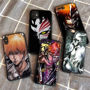 Case for Samsung Galaxy Note 10 Plus, Anime Manga Design Soft Silicone Cover Handsome Cool Phone Case for Samsung Note 10 Plus (with Cute Figure Keychain)