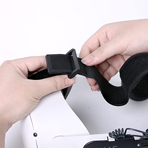 BTG Headset Adapter Audio Strap Kit Compatible with Meta Oculus Quest 2 DAS HTC Vive (V2) FrankenQuest 2