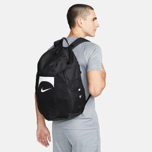 Nike Academy Team Backpack 30L with Storm-FIT technology (Black/White)