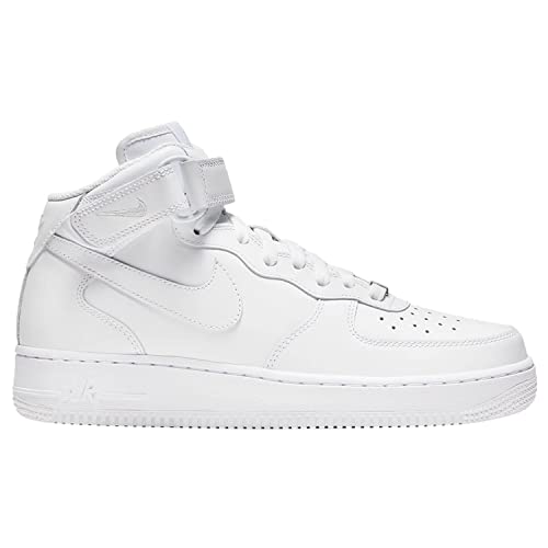 Nike Womens WMNS Air Force 1 '07 Mid DD9625 100 - Size 11.5W White/White-White