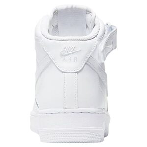 Nike Womens WMNS Air Force 1 '07 Mid DD9625 100 - Size 10W White/White-White