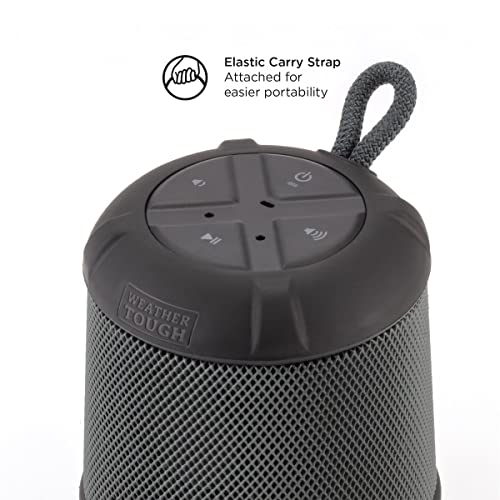 iHome Waterproof Bluetooth Speaker, Shockproof Portable Speaker with 20HR Battery Life, iP67 Wireless Speaker Great for Camping Essentials, Kayak Accessories, Beach Accessories, and Pool Accessories