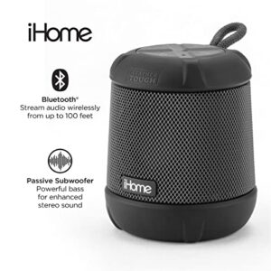 iHome Waterproof Bluetooth Speaker, Shockproof Portable Speaker with 20HR Battery Life, iP67 Wireless Speaker Great for Camping Essentials, Kayak Accessories, Beach Accessories, and Pool Accessories