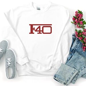 F40 Sweatshirt, Ferrari F40 Hoodie, Super Car Sweatshirt, Best Car Hoodie, F40 Sweatshirts, Gift For Men, Gift For Women, Car Lovers Hoodie, Car Lovers