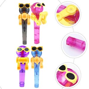jojofuny Kids Toys Kids Toys Kids Toys Kids Toys 4Pcs Lollipop Holder Toy, Ups Lollipops Holder, Lollipop Robot, Party Favors for Kids Girls Boys Robot Toys Robot Toys Robot Toys Robot Toys