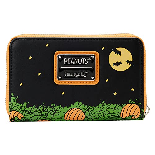 Loungefly Peanuts Great Pumpkin Snoopy Halloween Zip Around Wallet