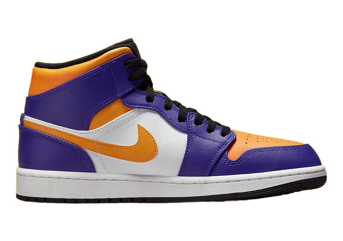 Jordan Mens Air 1 Mid DQ8426 517 Lakers - Size 9.5