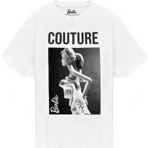 Barbie Doll Womens T Shirt Ladies Couture Fashion Novelty White Top X-Large